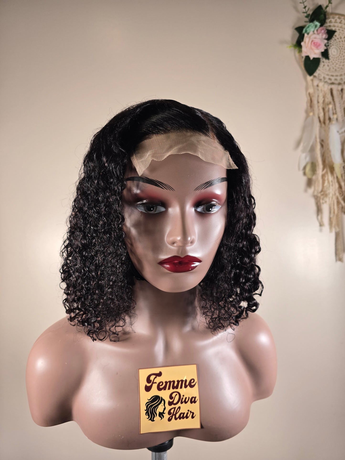 4x4 Closure Lace Curly Hair SDD 14"