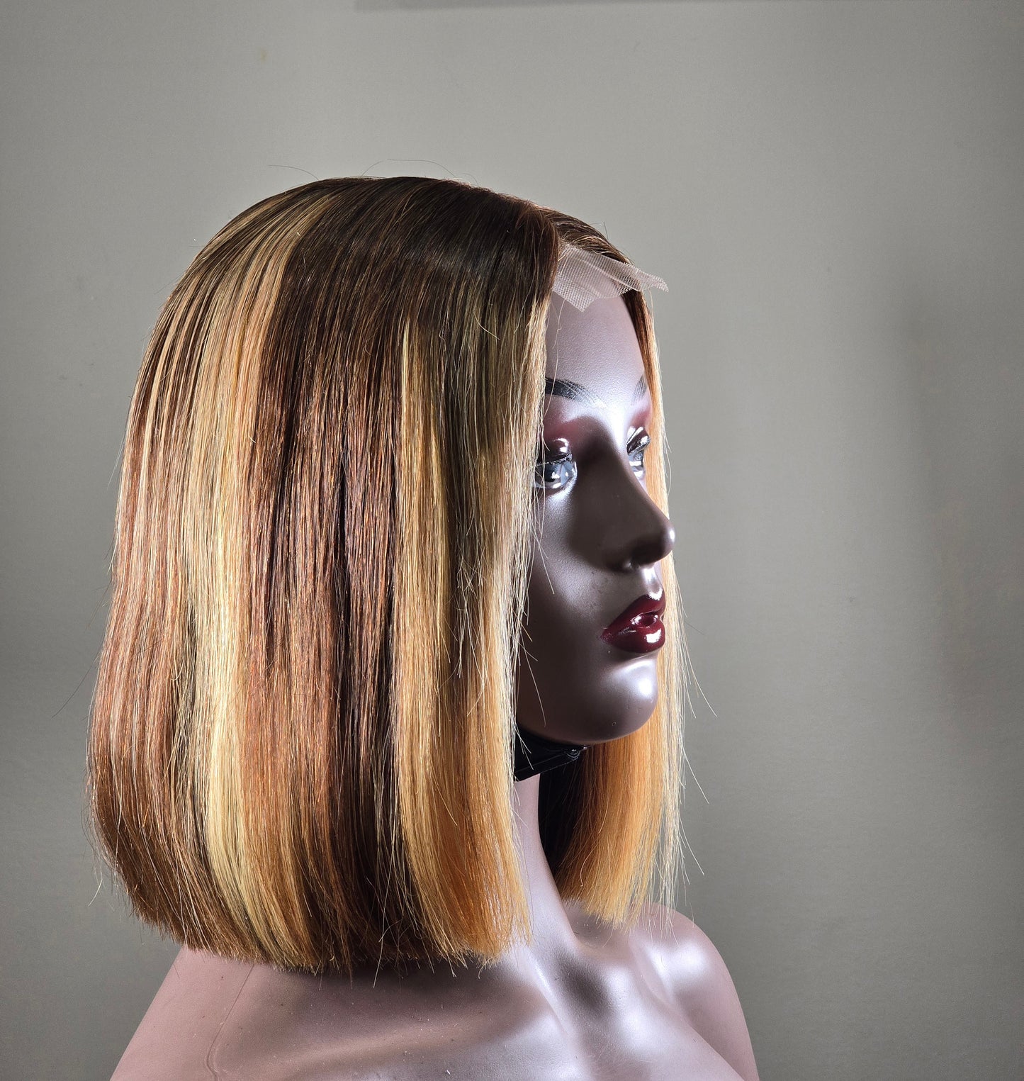 2x6 Glueless Piano Closure Wig 10"