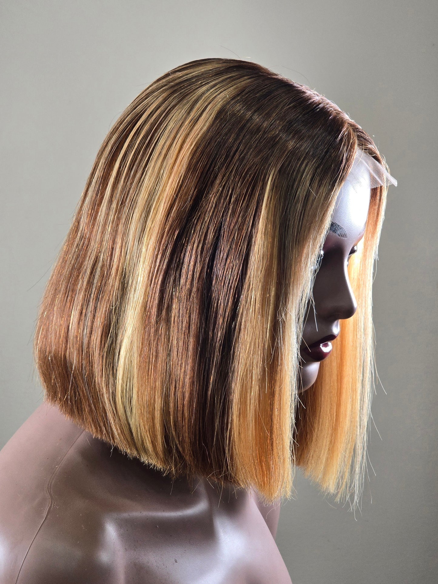 2x6 Glueless Piano Closure Wig 10"