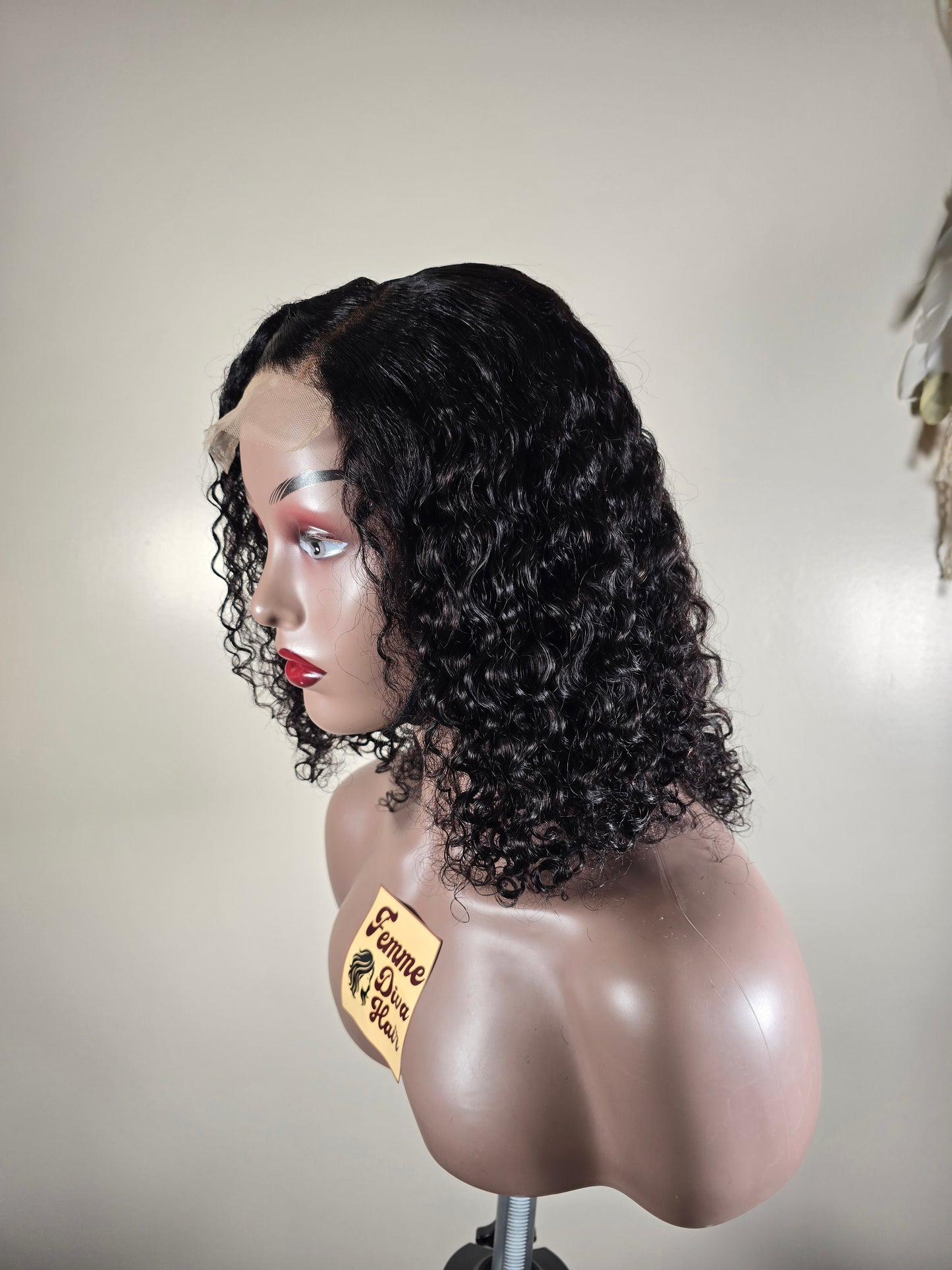 4x4 Closure Lace Curly Hair SDD 14"